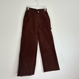 Forever 21 Chocolate Brown Corduroy Pants